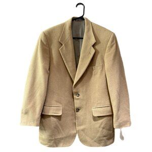 Todays Man Mens 40R Tan Sport Coat Jacket CAMEL Hair Blazer